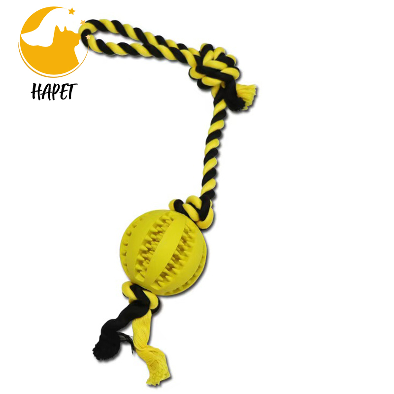 Cotton Pet Teething Chew Tug Toy Dog Rope Toys Kit for Medium Dog