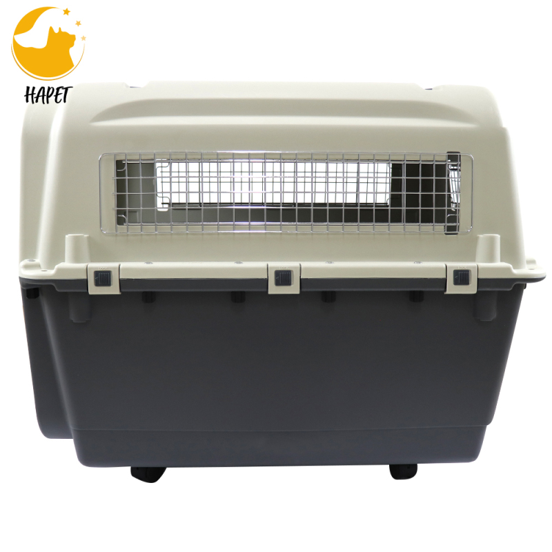 Pet Carrier Kennel With Metal Wire Ventilation Pet Products