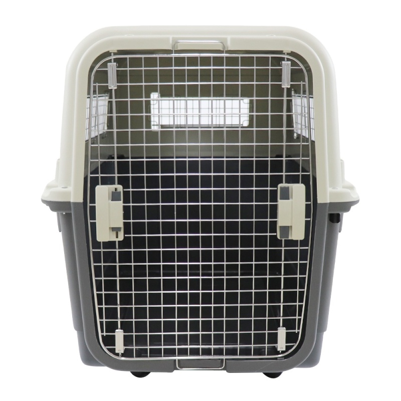 Pet Carrier Kennel With Metal Wire Ventilation Pet Products