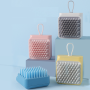 Wholesale Dog Brush Bath Massage Brush Shampoo Pet Grooming Deshedding Soft Silicone Bristles