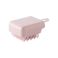 Wholesale Dog Brush Bath Massage Brush Shampoo Pet Grooming Deshedding Soft Silicone Bristles