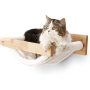 Cat Hammock Wall Mounted Large Cats Shelf - Modern Beds and Perches - Premium Kitty Furniture for Sleeping, Playing, Climbing, a