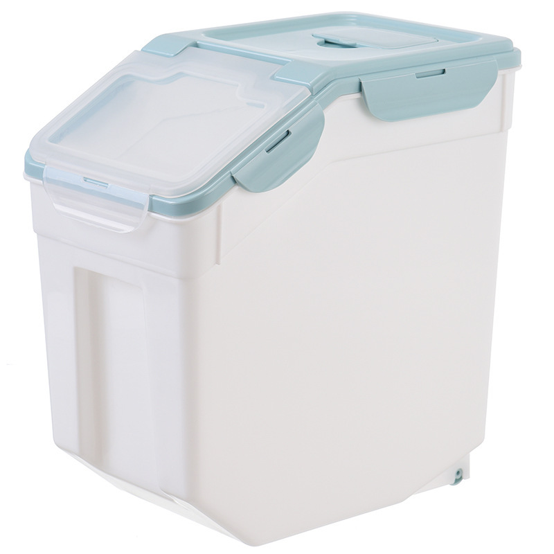 Pet Dog Cat Food Barrel Sealed Container  Moisture-Proof Storage Bucket