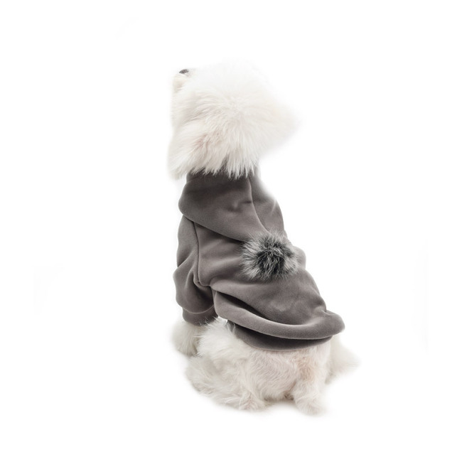 Pet Hooded Coat Stylish Small Puppy Adorable Clothes Super Soft Fleece Dog Cat Coat Winter Pet Hoodies