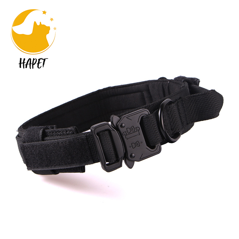Upgrade Tactical Dog Collar with Reflective Patch