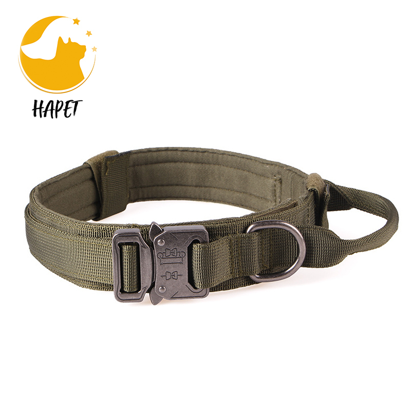 Upgrade Tactical Dog Collar with Reflective Patch