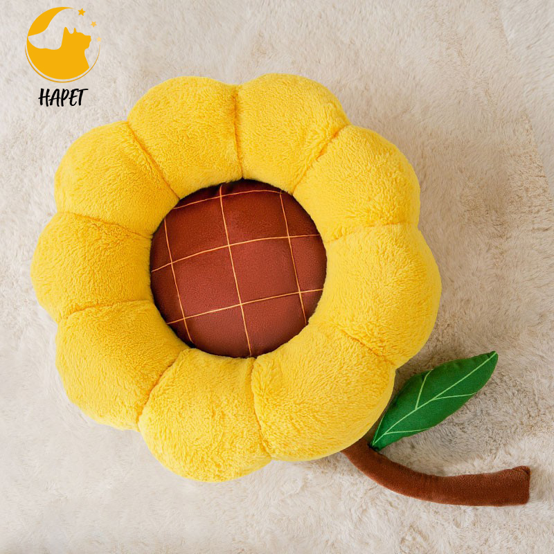 Sunflower Breathable Dog Sofa Pet House Supplies Cat Bed Pet Supplies Mat Four Seasons Customized Comfort Bed Cat Bed