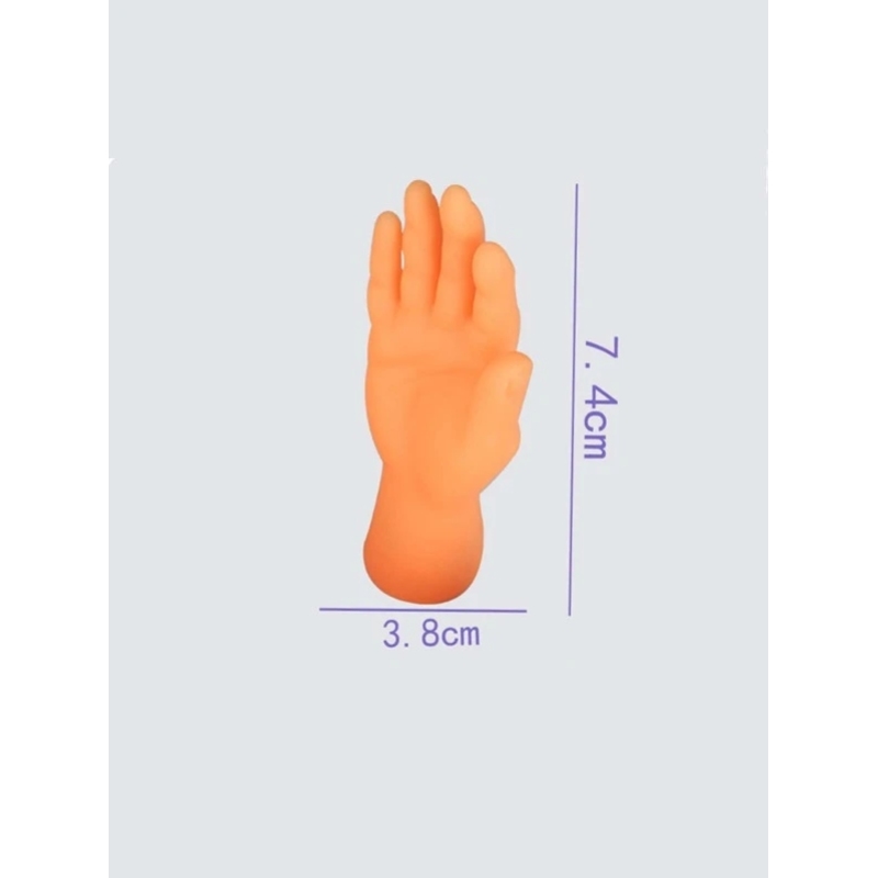 6pcs Hand Shaped Cat Massage Toy Creative Mini-Plant to Cat