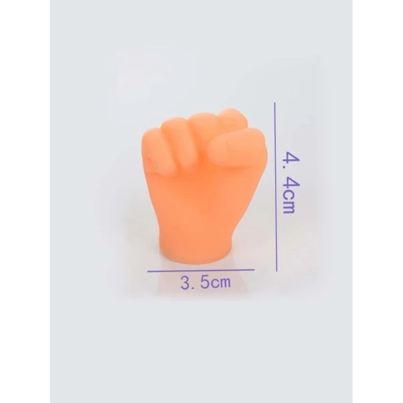 6pcs Hand Shaped Cat Massage Toy Creative Mini-Plant to Cat