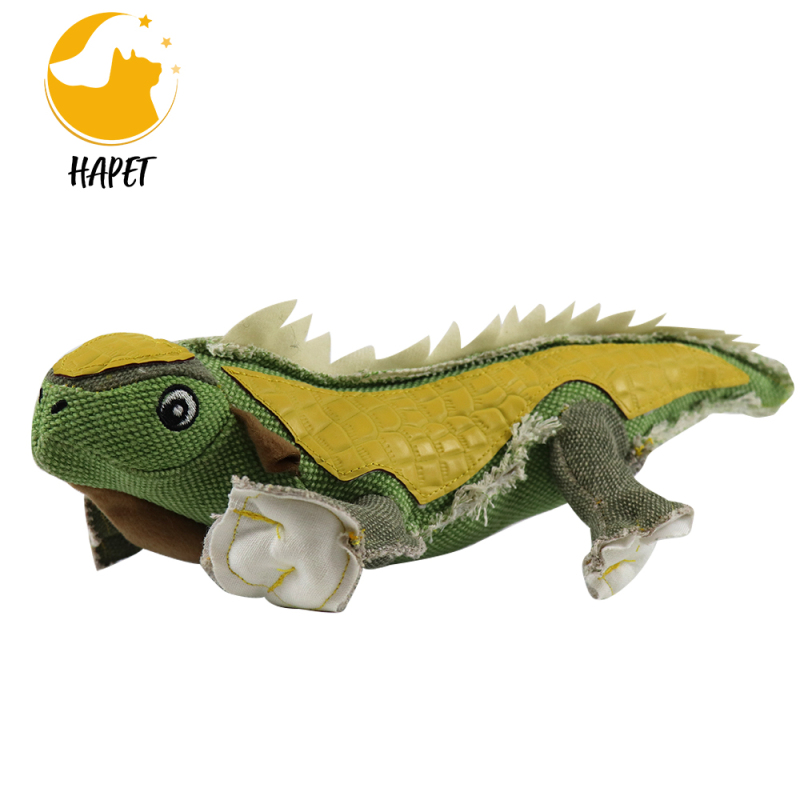 Lizard Stuffed Animal Plush Toy for Pet Chewing and Playing