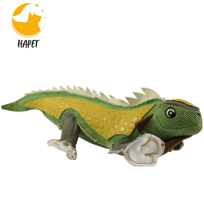Lizard Stuffed Animal Plush Toy for Pet Chewing and Playing