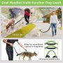 Reflective Stitches Jogging Hiking Extendable Adjustable Running Leash  for Small Medium and Large Dog