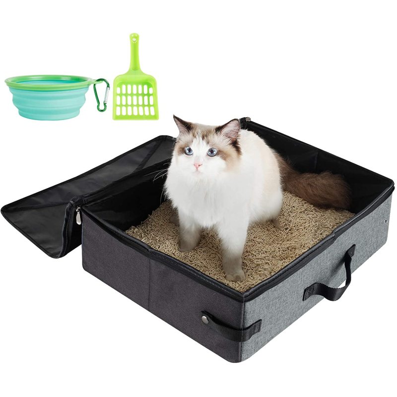 Cat Litter Box with Lid and Handle