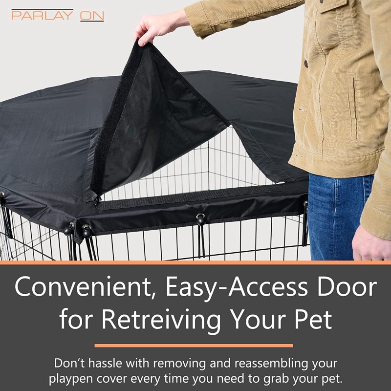 Luggage-grade Fabric Dog Playpen Cover Metal Dog Playpen