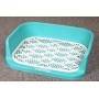 Indoor Dog Potty Tray with Protection Wall Every Side for No Leak, Spill, Accident