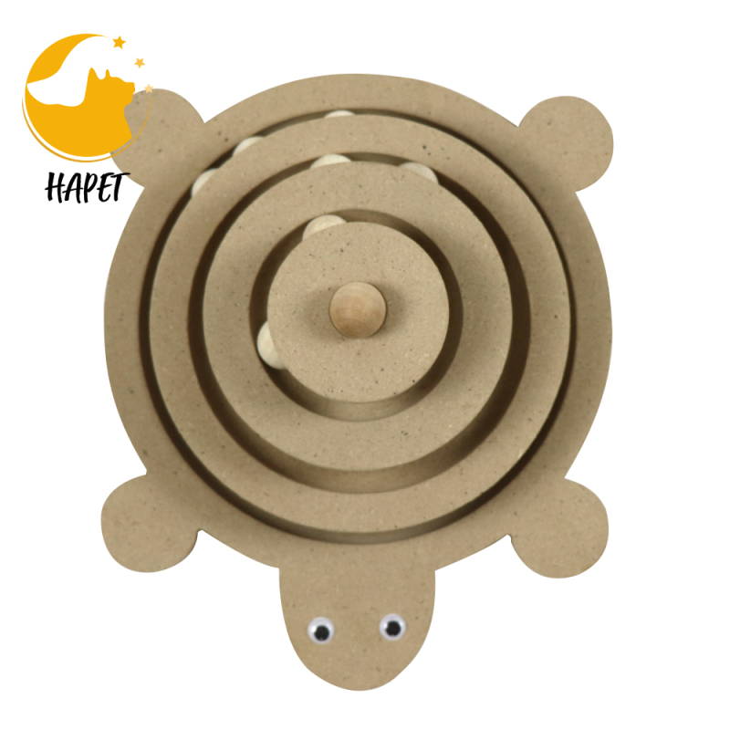 Pet Cat IQ Training Toys Three Levels Tower Station For Cats Kittens Entertainment Disc Turntable Cat Amusement Plate with Balls