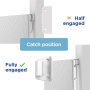 Perma Child Safety Indoor/Outdoor Retractable Baby Gate 33