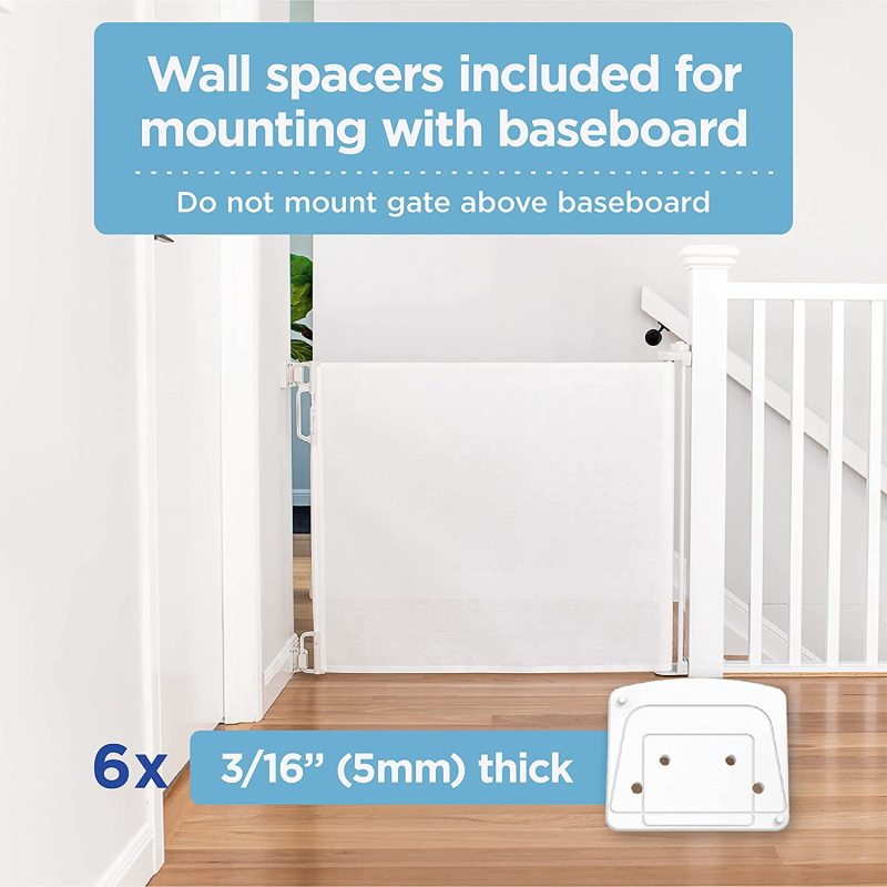 Perma Child Safety Indoor/Outdoor Retractable Baby Gate 33