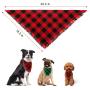 Christmas Dog Bandana Classic Triangle Scarf Tassels Style Holiday for Cats Puppy