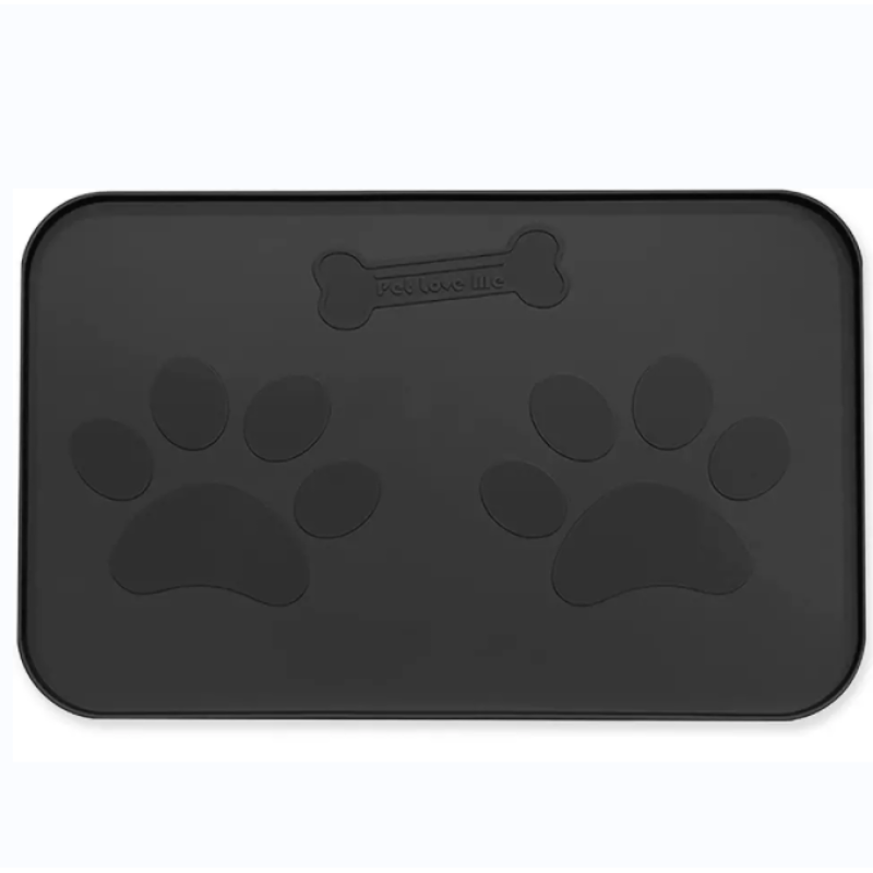 Foldable Pet Placemat Non-Slip Waterproof  Silicone Pet Feeding Mats for Small and Medium Cats and Dogs