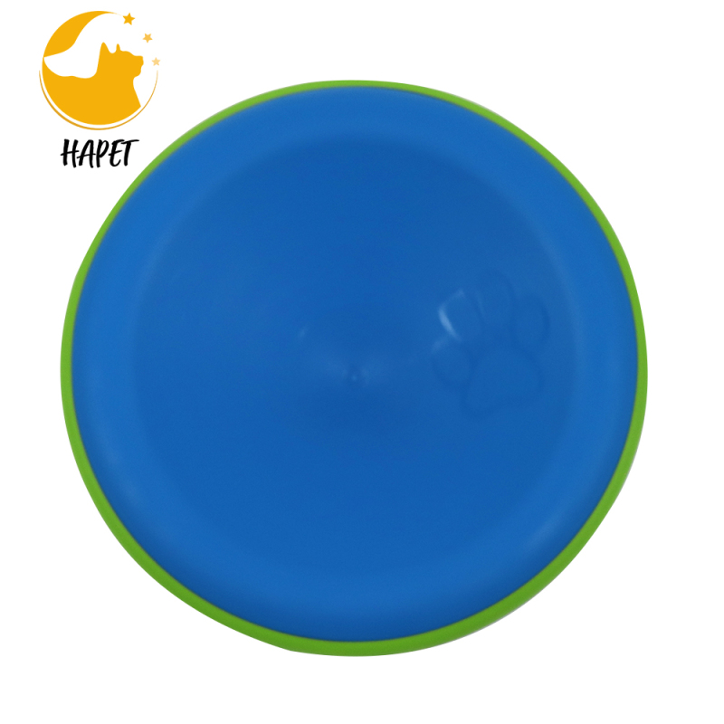 Dog Flying Disc Durable Dog Toys Nature Rubber Floating Flying Saucer