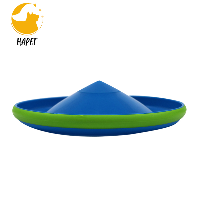 Dog Flying Disc Durable Dog Toys Nature Rubber Floating Flying Saucer