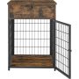 Dog Kennel Wood Indoor Decorative Pet Crate House Dog Crate End Table with Drawer