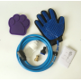Dog Shower Sprayer Set Pet Bathing Tool Massage Scrubber in one Grooming Brush Accessories