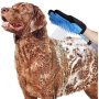 Dog Shower Sprayer Set Pet Bathing Tool Massage Scrubber in one Grooming Brush Accessories