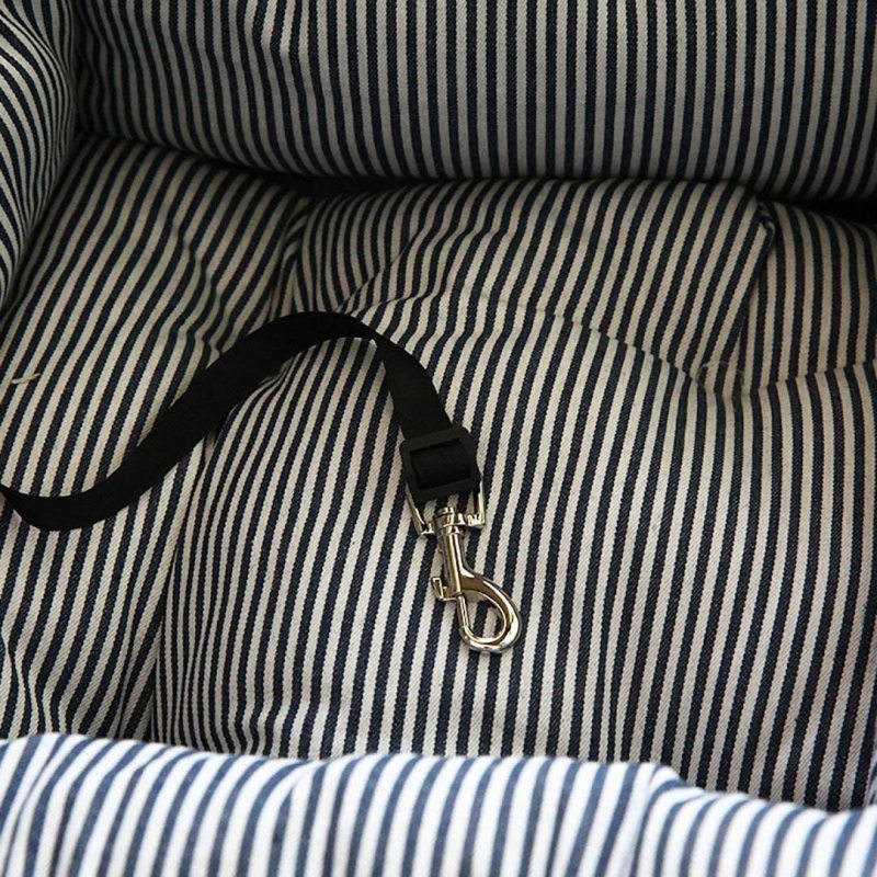 Dog Car Seat Pet Booster Seat Pet Travel Safety Seat Dog Bed for Car with Storage Pocket