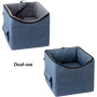 Dog Car Seat Pet Booster Seat Pet Travel Safety Seat Dog Bed for Car with Storage Pocket
