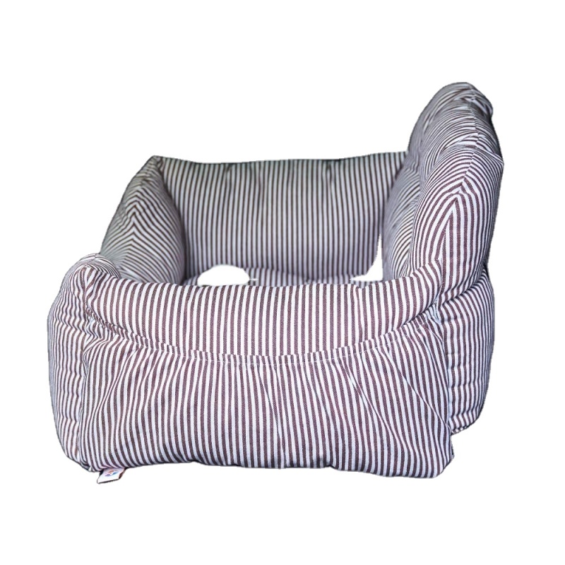 Dog Car Seat Pet Booster Seat Pet Travel Safety Seat Dog Bed for Car with Storage Pocket