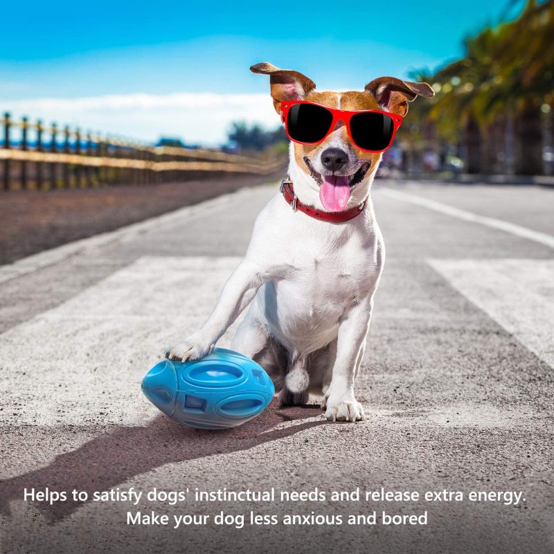 Rubber Puppy Squeaky Dog Toys  Indestructible and Durable Pet Toy