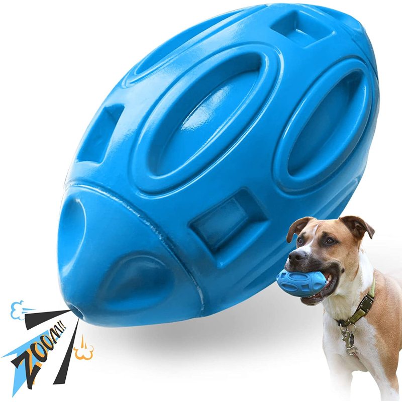 Rubber Puppy Squeaky Dog Toys  Indestructible and Durable Pet Toy