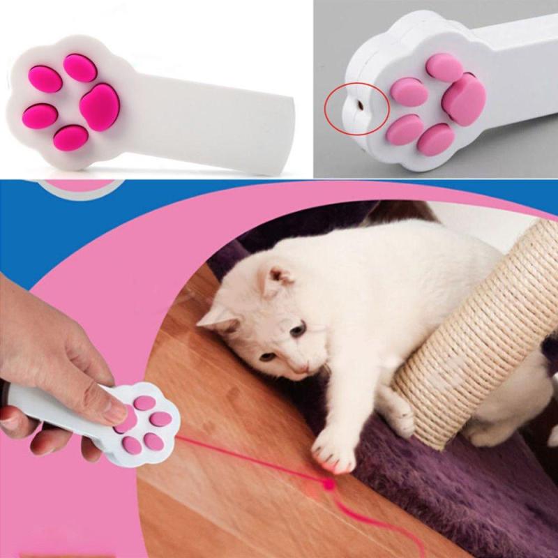 Laser Cat Toys Dog Catch The LED Light Pointer Interactive Toys Scratching Training Tool Red Pot Exercise Chaser Toy