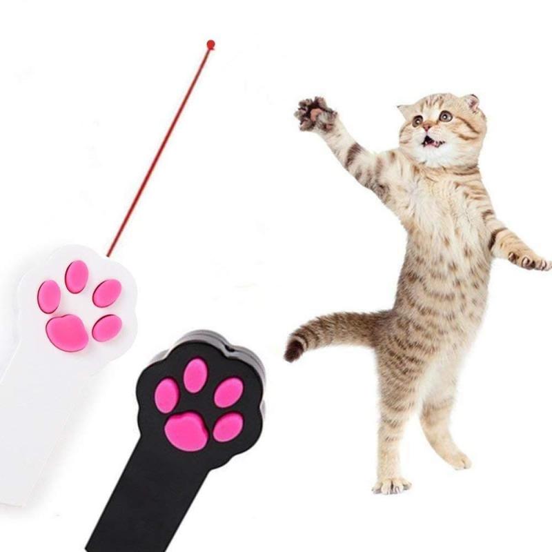 Laser Cat Toys Dog Catch The LED Light Pointer Interactive Toys Scratching Training Tool Red Pot Exercise Chaser Toy