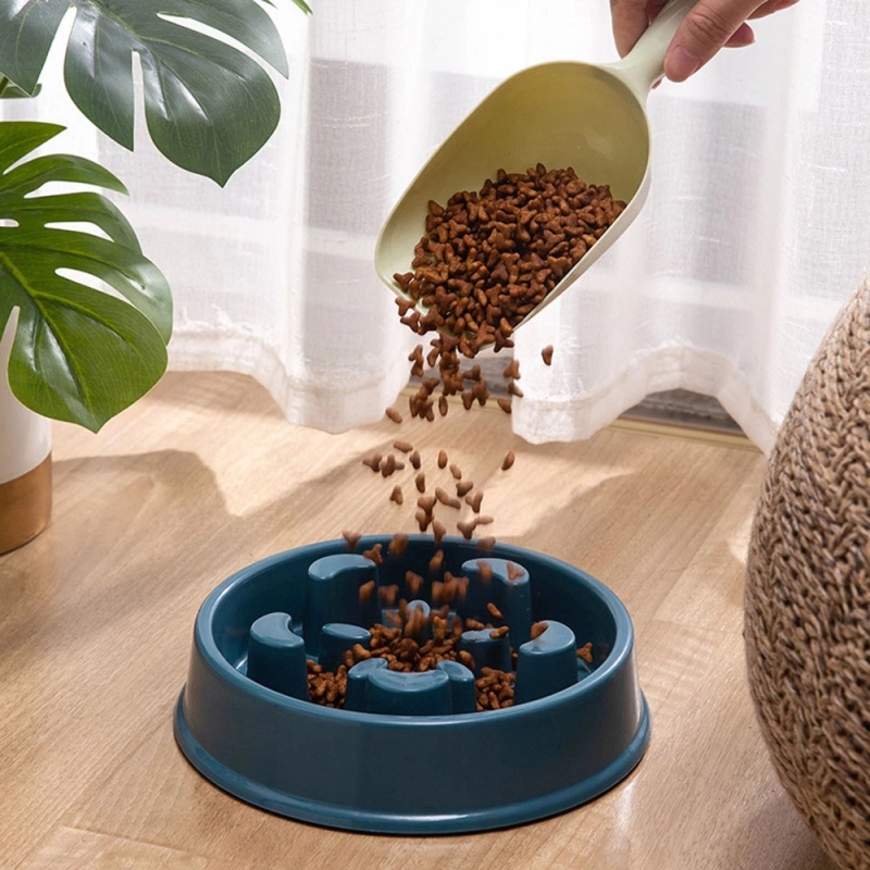 Pet Slow Food Bowl Small Dog Chokeproof Bowl Non Slip Slow Food Feeder Pet Slow Feeder Bowl