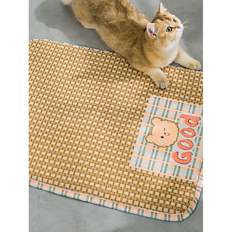 Summer Pet Mat Cool Dog Sleeping Teddy Can Be Removed and Washed Dog Supplies
