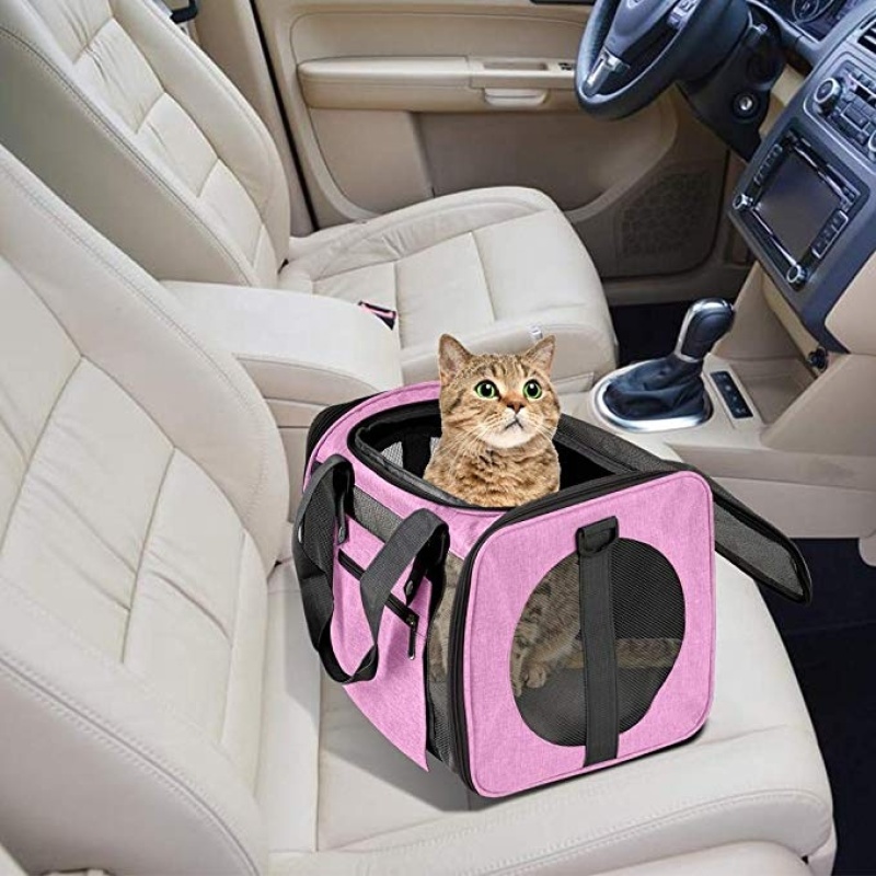 durable pet bag portable dog handbag breathable cat travel carrier