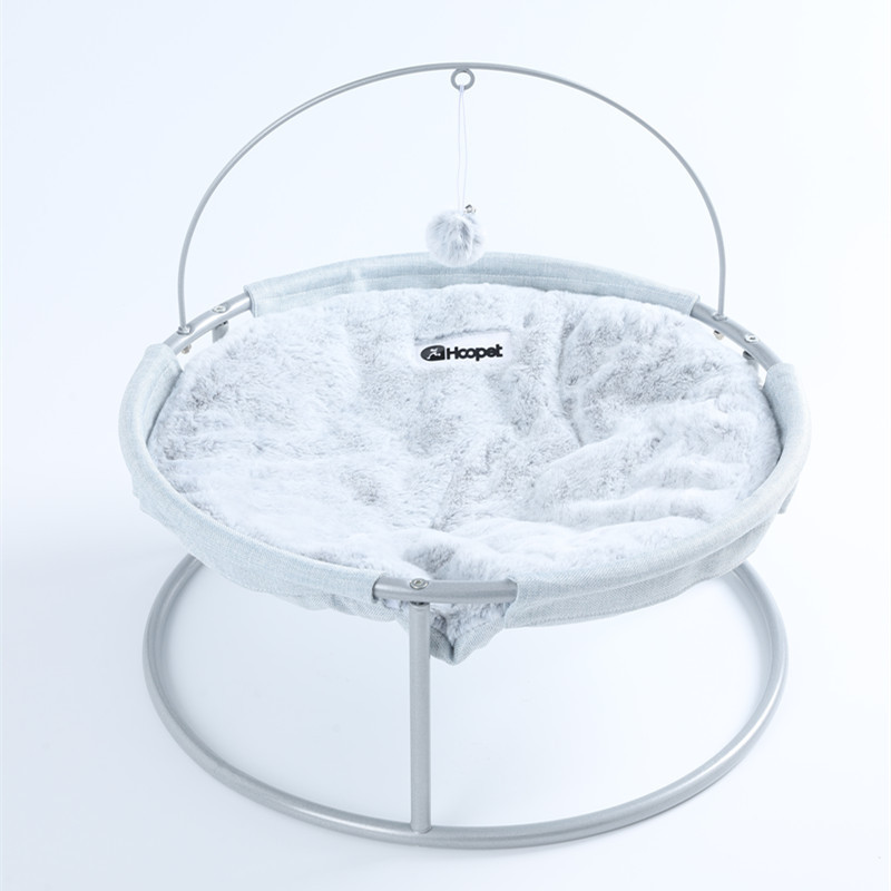 Elevated Cat Beds for Indoor Cats - Breathable Washable Cat Hammock Pet Supplies,Free-Standing Stable Detachable Pet Bed