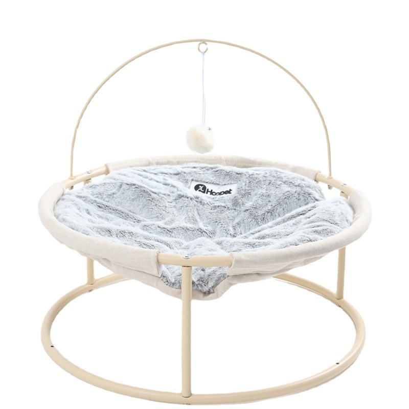Elevated Cat Beds for Indoor Cats - Breathable Washable Cat Hammock Pet Supplies,Free-Standing Stable Detachable Pet Bed