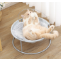 Elevated Cat Beds for Indoor Cats - Breathable Washable Cat Hammock Pet Supplies,Free-Standing Stable Detachable Pet Bed