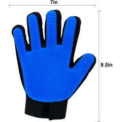1PC Pet Grooming Mitten Double-Side Pet Grooming Design with Silicone Needles
