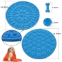 Dog Feeding Lick Mat Pet Dog Feeder Bowl for Bath Distraction Pet Lick Mat Silicone