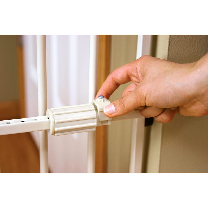 Expandable Gate to Stairways and Opening Pressure Mount Design That is Quick to Set Up