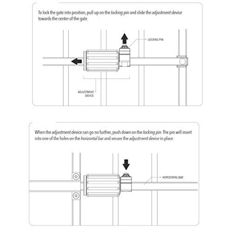 Expandable Gate to Stairways and Opening Pressure Mount Design That is Quick to Set Up