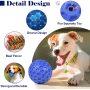 Dog Toys for Aggressive Chewers Large Breed, Interactive Squeaky Dog Balls for Medium Dogs Relieving Anxiety, Small Dog Toys