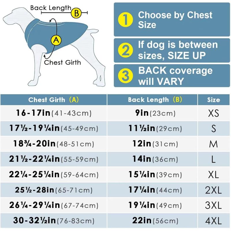 Dog Cold Weather Coats - Cozy Waterproof Windproof Reversible Winter Dog Jacket, Thick Padded Warm Coat Reflective Vest Clothes