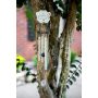 Remembrance Pet Memorial Gift Pet Memorial Wind Chime Metal Casted Pawprint Wind Chime