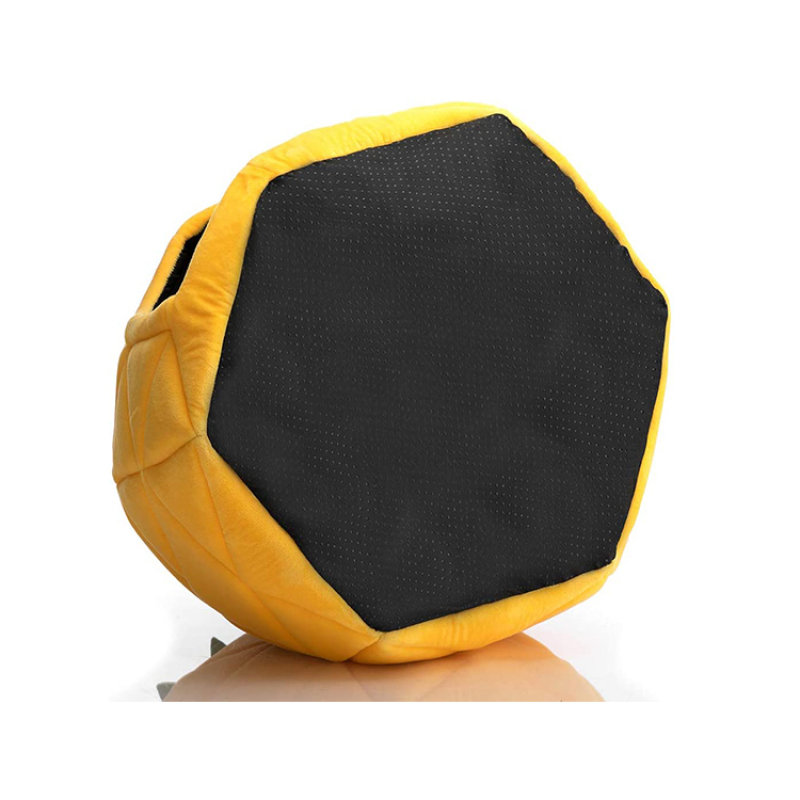 Self Warming Cat Dog Cushion Bed Pad House Calming Pineapple Cave Tent Sleeping Bag Nest Hooded Pet Bed Burrow Lounge Pet Condo